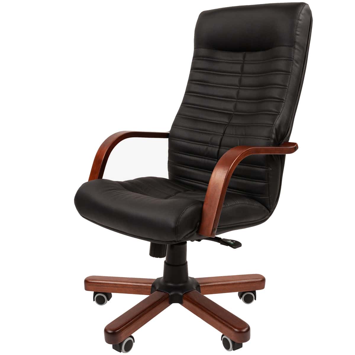 Офисное кресло CHAIRMAN 480WD экокожа черный