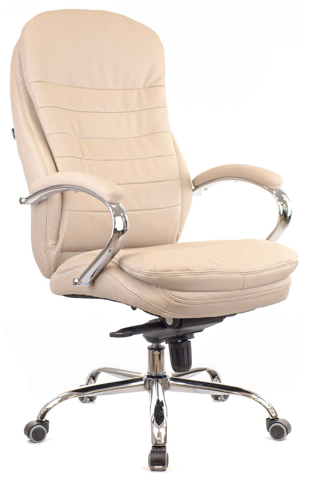 Кресло руководителя Everprof Valencia M Кожаное Бежевый