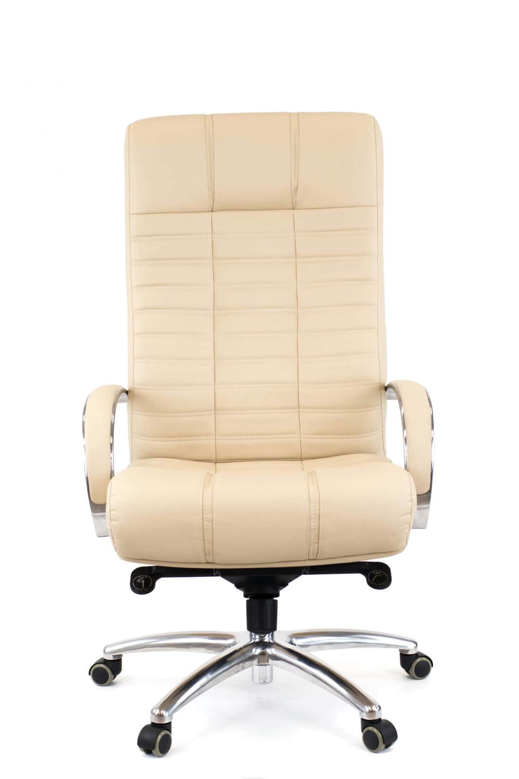 Кресло руководителя Everprof Atlant AL M Кожа Бежевый